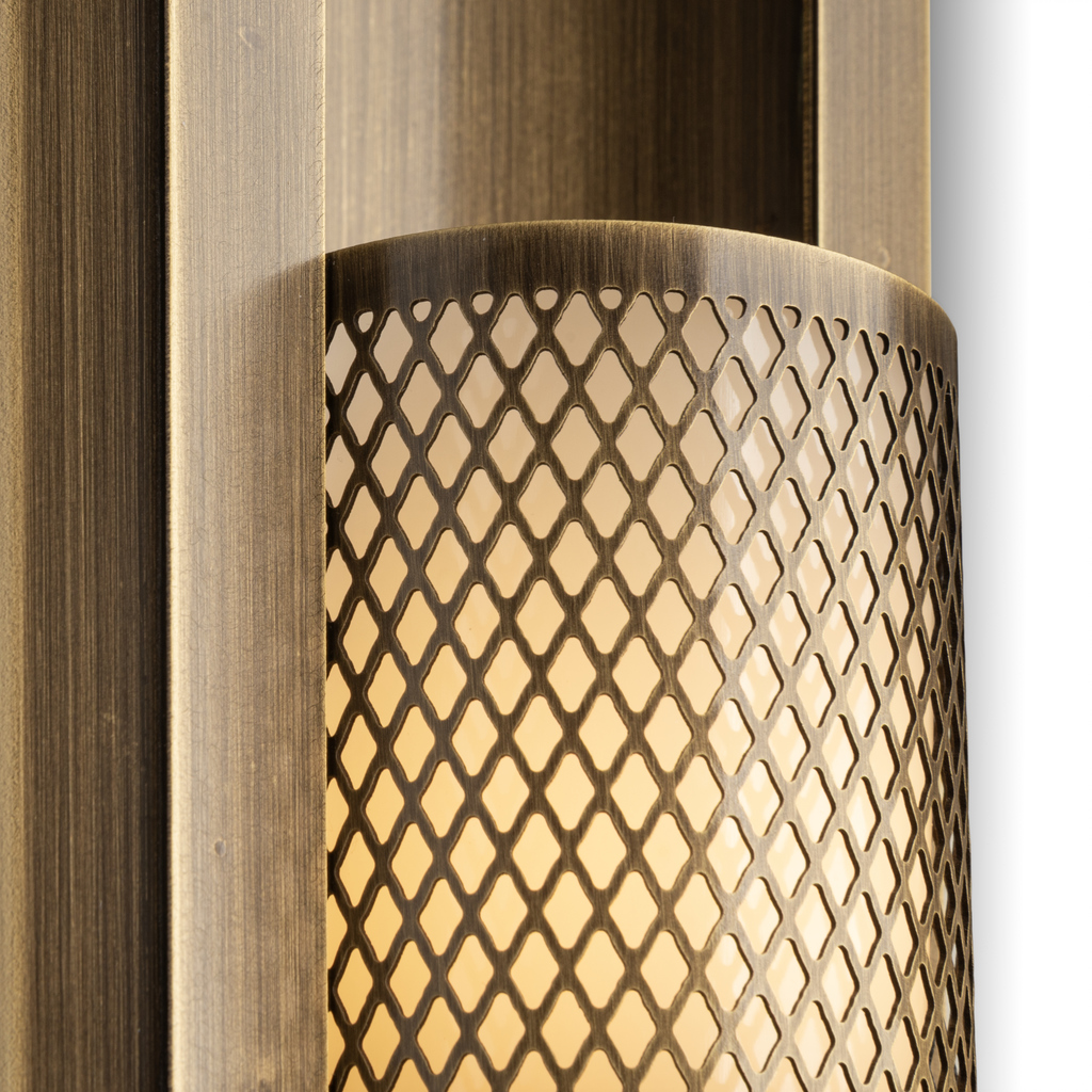 Design One in Antique Brass Patina Finish